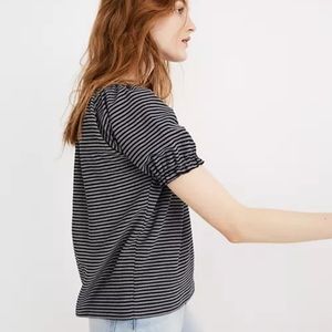 Madewell Peasant Top in Stripe